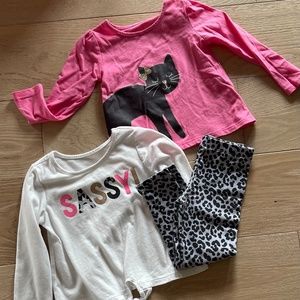 two shirts and pant set